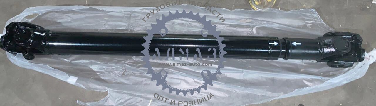 Вал карданный L=1750мм (Фланец 180x4x62) без подвесного 8х4 AUTO-TECH
